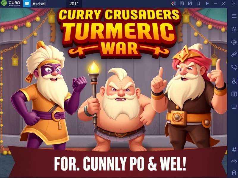 Curry Crusaders Turmeric War Gameplay